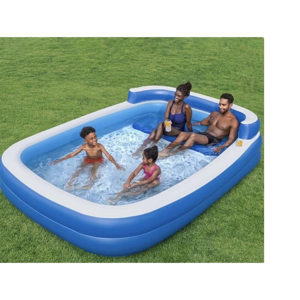 Copied - H2OGO! Inflatable Family Lounge Pool BRAND NEW